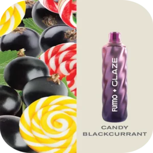 Glazed Disposable Fumo Candy Blackcurrant