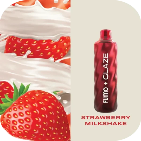 Glazed Disposable Fumo Strawberry Milkshake