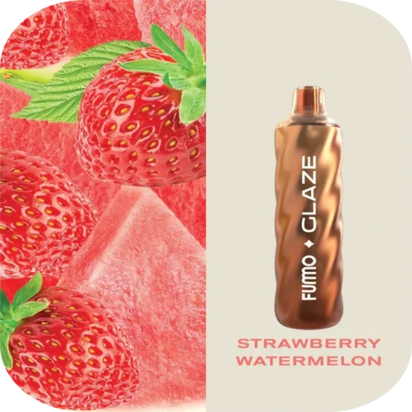 Glazed Disposable Fumo Strawberry Watermelon