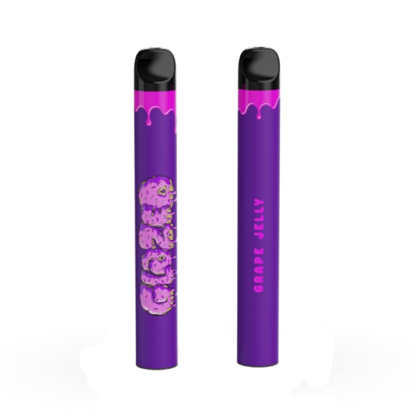 Glazed Disposable Grape Jelly