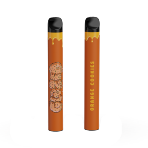 Glazed Disposable Orange Cookies